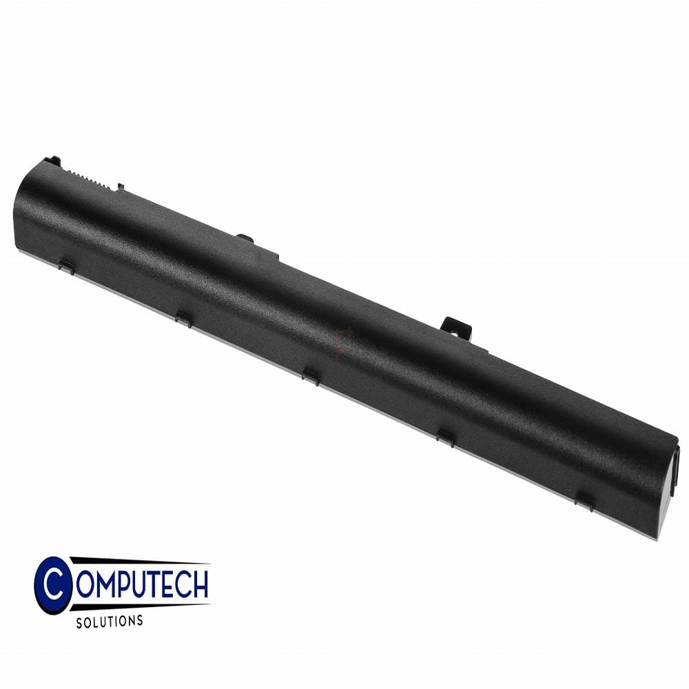 BATAS02702ABjpg ComputechSolutions A31N1319 replacement battery for Asus X451MA X551MA F551MA F200MA D550M D550MA, angled view with connector cable