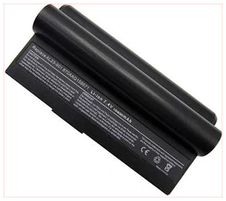 tnBATAS00301AFjpg ComputechSolutions Asus replacement battery label showing part number and specifications, for Asus eee PC 901 1000 1000H 1000HA Black