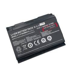 tnBATMEC02401DFjpg ComputechSolutions Clevo P170HM P150SM laptop battery – front view