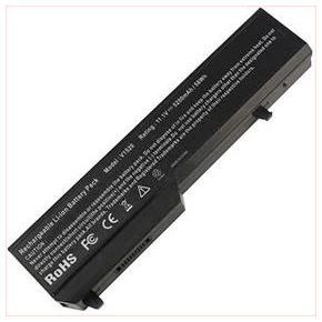 tnBATDL03801AFjpg ComputechSolutions Dell 0N241H replacement battery for Vostro 1310, 1320, 1510, 1520 and 2510 laptops - front view