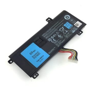 Dell G05YJ Y3PN0 replacement battery for Alienware 14, A14, M14X R3 and M14X R4 laptops - front view