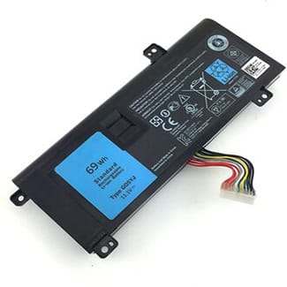 tnBATDL09301AFjpg ComputechSolutions Dell G05YJ Y3PN0 replacement battery for Alienware 14, A14, M14X R3 and M14X R4 laptops - front view
