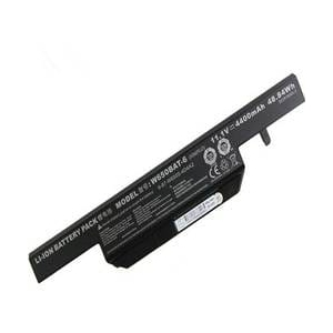 Mecer W650SR laptop battery for Clevo W670RC – front view
