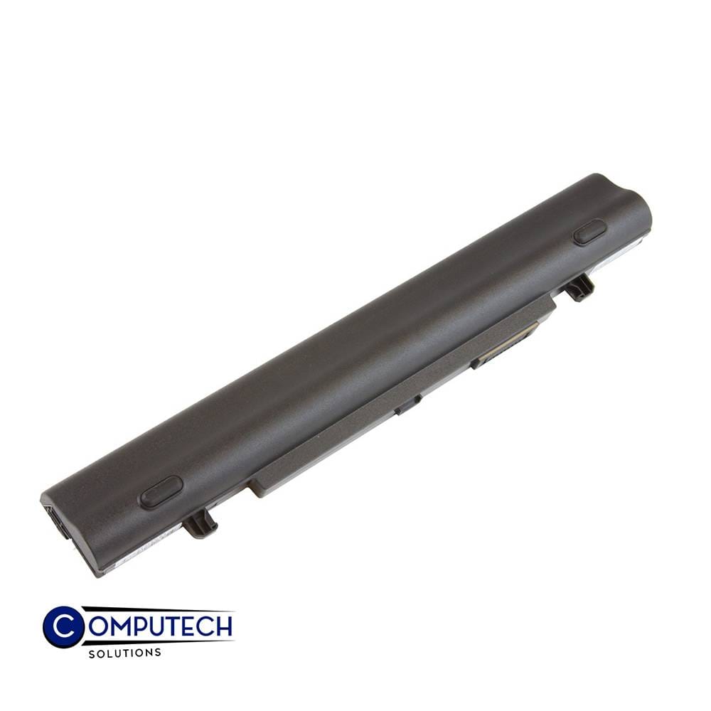 BATAS05601ABjpg ComputechSolutions replacement battery for Asus U32JC U32U U36JC U36SD U36SG U44SG U82U & more, angled view with connector cable