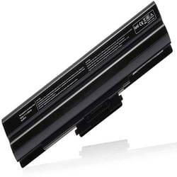 tnBATSY01202AFjpg ComputechSolutions Sony VAIO VGN-FW21J laptop battery (VGP-BPS13) black – front view