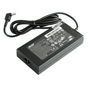 135W AC adapter for Acer Aspire 8943G, 7551G and 5943G laptops, front view