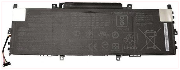 BATAS07901AFjpg ComputechSolutions Asus replacement battery label showing part number and specifications, for Asus ZenBook 13 UX331UA UX331UN UX331FN