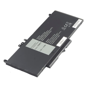 Dell G5M10 53Wh replacement battery for Latitude E5250, E5450, E5550 and 3150 laptops - front view