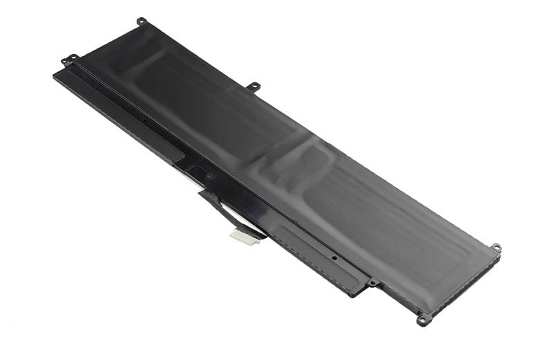 BATDL11501ABjpg ComputechSolutions Dell slim Li-Polymer replacement laptop battery – rear view showing connector cable and mounting tabs