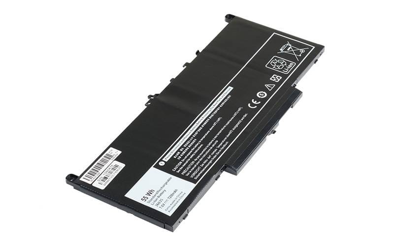 batdl08701af ComputechSolutions Dell MC34Y laptop battery for Latitude E7270 E7470 – front view