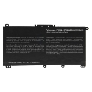 tnBATHP11401AFjpg ComputechSolutions HP HT03XL replacement battery for 250 G7, 255 G7, 15-cs and 17-by laptops - front view