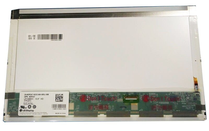133 WXGA 1366x768 Laptop LCD Screen 30Pin eDP ComputechSolutions 13.3" WXGA 1366x768 laptop LCD screen, 30-pin eDP connector, matte finish