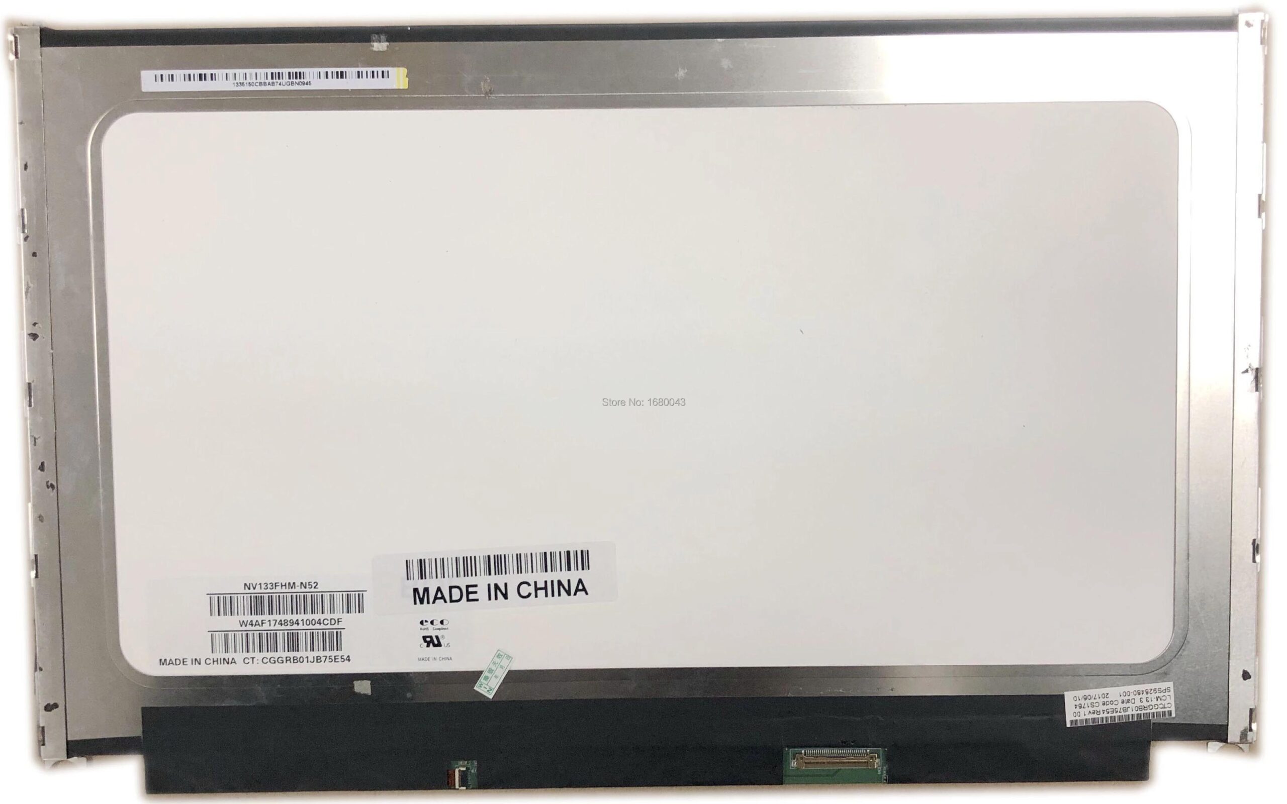 LG NV133FHMN52 NV133FHMN33 LCD Bezel 133 FHD LCD Screen ComputechSolutions LG NV133FHM-N52 / NV133FHM-N33 LCD bezel for 13.3" FHD LCD Screen
