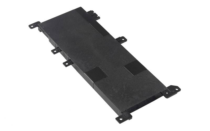 BATAS06101ABjpg ComputechSolutions replacement battery for Asus VivoBook A480U X442 R419UR F442U, angled view with connector cable