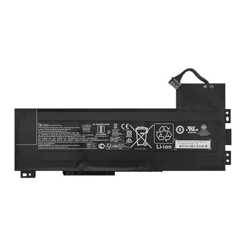 BATHP11101AFjpg ComputechSolutions HP VV09XL replacement battery for ZBook 15 G3 and G4 laptops - front view