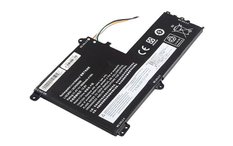 BATLEN08401AFjpg ComputechSolutions Lenovo L15C3PB1 laptop battery for IdeaPad Flex 4-1470, Xiaoxin 7000 series – front view