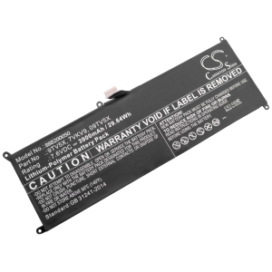 BATDL12201AFjpg ComputechSolutions Dell 7VKV9 laptop battery for Latitude 12 7275 XPS 12 9250 – front view