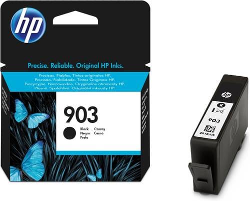 HP 903 Black Ink Cartridge – 300 Pages, Compatible With OfficeJet Pro & OfficeJet Printers
