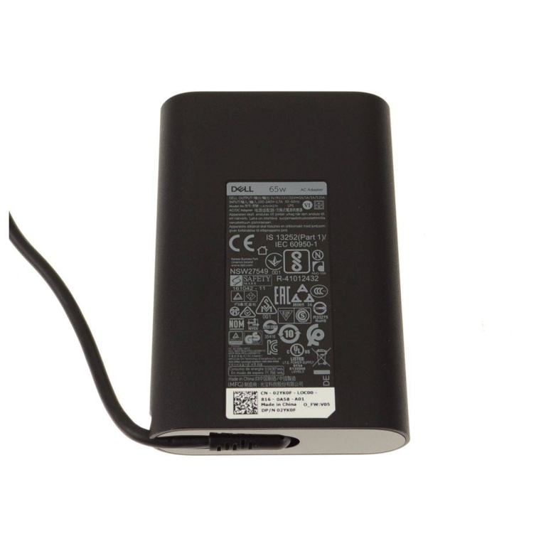 Original Dell 65w Usb C Laptop Charger 20v 3 25a