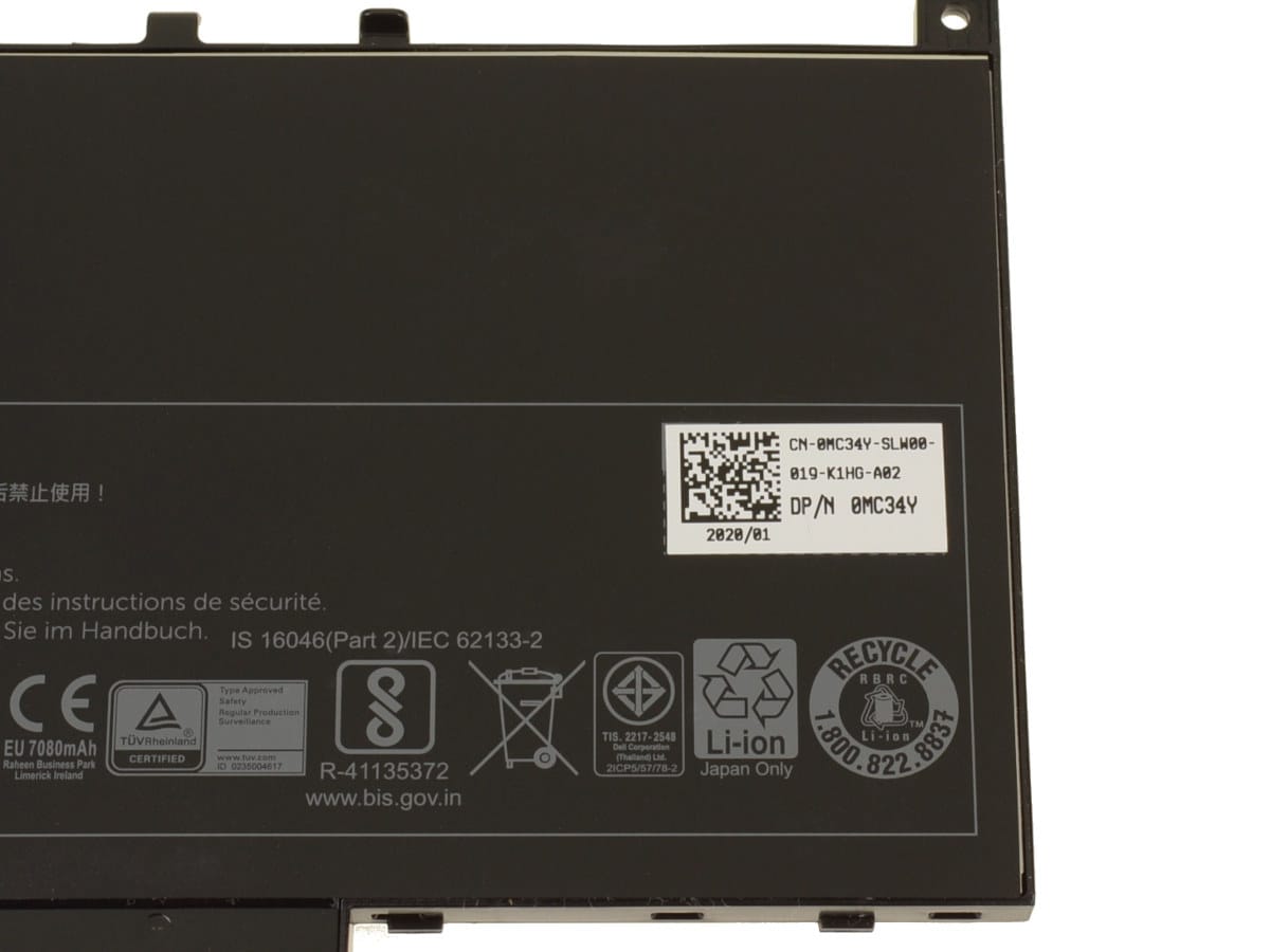 J60J5d1 ComputechSolutions Dell J60J5 laptop battery for Latitude E7470, E7270 – view 2
