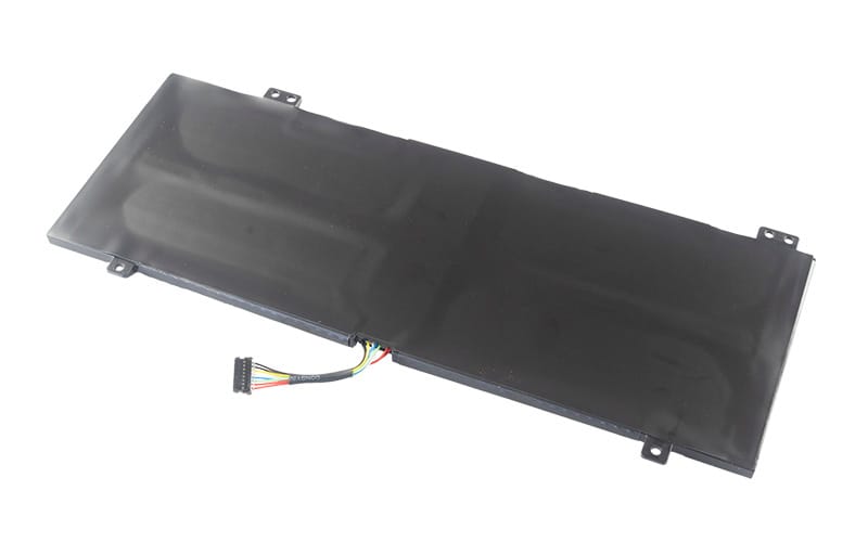 BATLEN11701ABjpg ComputechSolutions L18C4PF3 original battery for Lenovo IdeaPad Flex-14, angled view