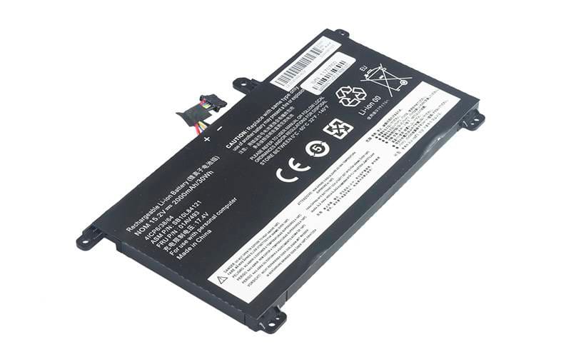 BATLEN09501AFjpg ComputechSolutions Lenovo 00UR891 laptop battery for ThinkPad T570, T580, P51S, P52S – front view