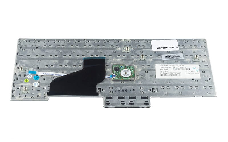 HP 584816B31 598790001 Keyboard EliteBook 2510P EliteBook 2530P and EliteBook 2540P back view ComputechSolutions HP 584816-B31 / 598790-001 keyboard for EliteBook 2510P, EliteBook 2530P and EliteBook 2540P - back view