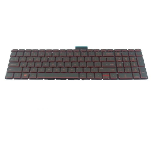 HP 855478-B31 keyboard for Omen 17-w202ni - front view