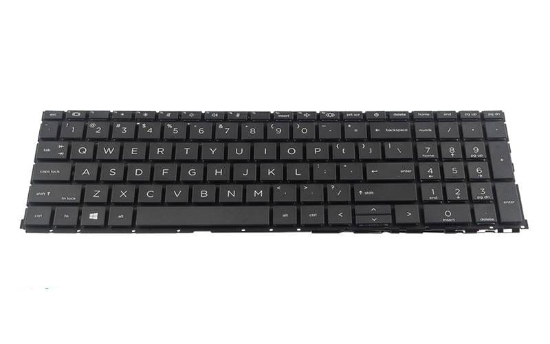 HP Keyboard ProBook 450 G8 ProBook 455 G8 ProBook 650 G7 and ProBook 650 G8 ComputechSolutions HP keyboard for ProBook 450 G8, ProBook 455 G8, ProBook 650 G7 and ProBook 650 G8 - front view