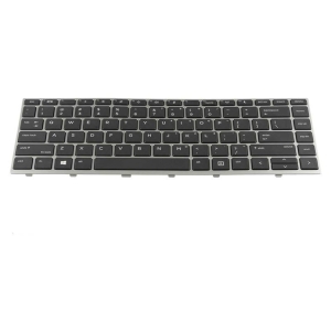 HP L09548-001 / L09546-001 keyboard for ProBook 640 G4 and ProBook 640 G5 - front view