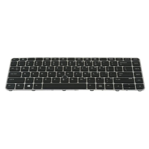 HP 836307-B31 / 819876-B31 keyboard for EliteBook 840 G3, EliteBook 840 G4 and ZBook 14 G4 - front view