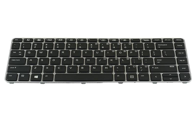 HP 844423001 Keyboard Elitebook Folio 1040 G3 ComputechSolutions HP 844423-001 keyboard for Elitebook Folio 1040 G3 - front view