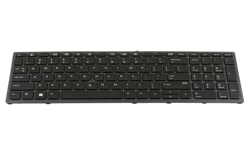 HP 846650B31 Keyboard Zbook 15 G3 ComputechSolutions HP 846650-B31 keyboard for Zbook 15 G3 - front view