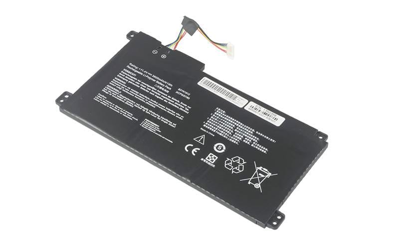 BATAS09601AFjpg ComputechSolutions B31N1912 Asus battery label showing model number and specifications, 11.4V 41Wh 3-Cell Li-Poly