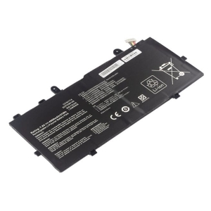 BATAS08801AFjpg ComputechSolutions C21N1714 Asus battery label showing model number and specifications, 7.6V 37Wh 2-Cell Li-Poly