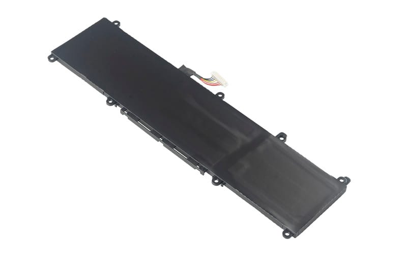 BATAS09001ABjpg ComputechSolutions C31N1806 replacement battery for Asus VivoBook S13 S330FN S330UA S330FA, angled view with connector cable