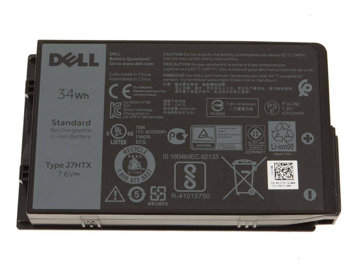 J7HTXa1 ComputechSolutions Dell 7XNTR laptop battery for Latitude 12 Rugged Tablet 7202 7212
