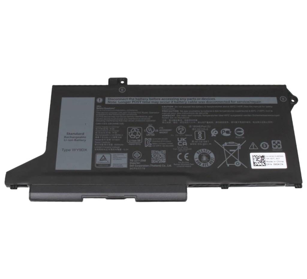 BATDL13801AFjpg ComputechSolutions Dell WY9DX laptop battery for Latitude 5420 5520 – front view