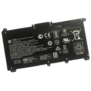 Version 100 ComputechSolutions HP TF03XL laptop battery for Pavilion 15-CD000 and 14-BP – front view