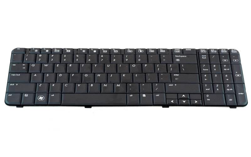Compaq AEUT3N00240 MP08A93US920 Keyboard Presario CQ61100 Presario CQ61200 Presario CQ61300 and more ComputechSolutions Compaq AEUT3N00240 / MP-08A93US-920 keyboard for Presario CQ61-100, Presario CQ61-200, Presario CQ61-300, Presario CQ61-310, HP and G61 - front view