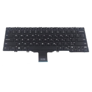 Dell 02TR2K / 2TR2K keyboard for Latitude 5300, Latitude 5310 and Latitude 7300 - front view