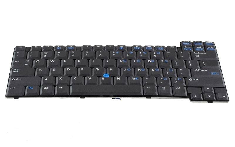 HP 361184001 378188001 Keyboard Compaq NC8430 Compaq NC8230 Compaq NX8220 Compaq NX8410 and more ComputechSolutions HP 361184-001 / 378188-001 keyboard for Compaq NC8430, Compaq NC8230, Compaq NX8220, Compaq NX8410, Compaq NX8420, Compaq NW8240 and more - front view