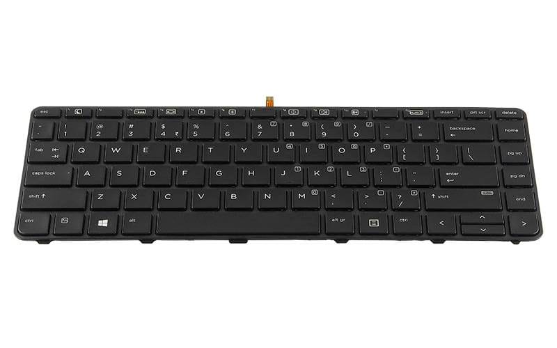HP Keyboard ProBook 430 G4 and ProBook 440 G4 ComputechSolutions HP keyboard for ProBook 430 G4 and ProBook 440 G4 - front view