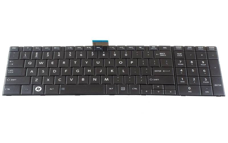 Toshiba 9ZN7T02011 6037B0068102 Keyboard Satellite C70 and Satellite C70D ComputechSolutions Toshiba 9Z.N7T02.011 / 6037B0068102 keyboard for Satellite C70 and Satellite C70D - front view