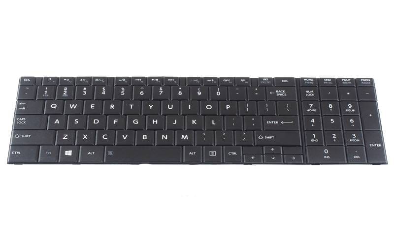 Toshiba 9ZN7TSV021 6037B0068102 Keyboard Satellite C50 Satellite C50D Satellite C50a0413 and Satellite C55A ComputechSolutions Toshiba 9Z.N7TSV.021 / 6037B0068102 keyboard for Satellite C50, Satellite C50D, Satellite C50-a0413 and Satellite C55-A - front view