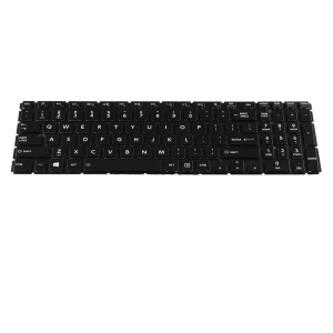 Toshiba keyboard for Satellite L50-B-13D, Satellite L50-B-13M, Satellite L50-B-14C, Satellite L50-B-14V and more - front view