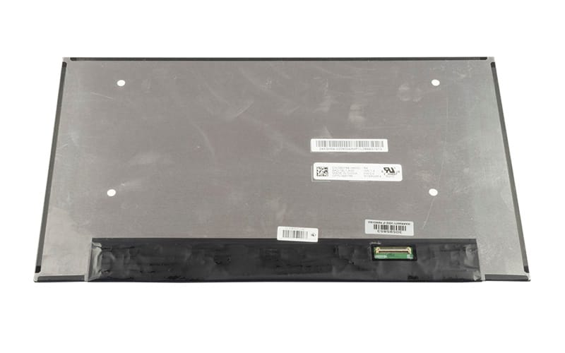 133 FHD 1920x1080 Laptop LCD Screen 40Pin eDP R133NWF4 back view ComputechSolutions 13.3" FHD 1920x1080 IPS laptop LCD screen with touch, 40-pin eDP connector, matte finish (R133NWF4) - back view