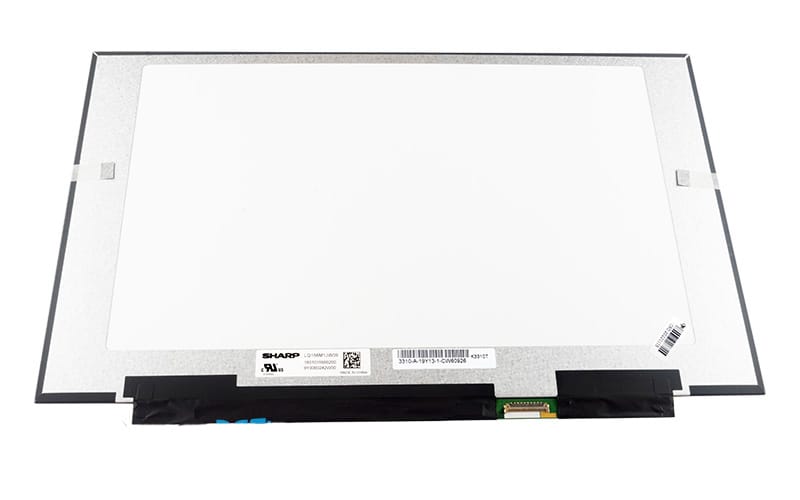 156 FHD 1920x1080 Laptop LCD Screen 40Pin eDP LQ156M1JW09 back view ComputechSolutions 15.6" FHD 1920x1080 IPS laptop LCD screen, 40-pin eDP connector, matte finish (LQ156M1JW09) - back view