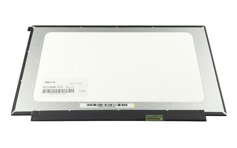156 WXGA 1366x768 Laptop LCD Screen 40Pin eDP INNOLUXN156BGNE43 back view ComputechSolutions 15.6" WXGA 1366x768 laptop LCD screen with touch, 40-pin eDP connector, glossy finish (INNOLUX-N156BGN-E43) - back view