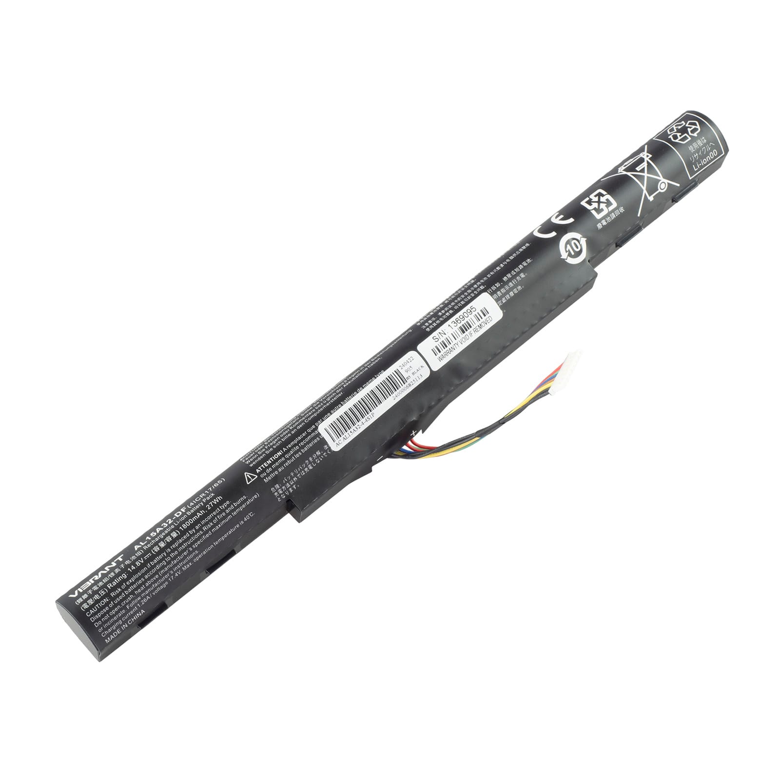 BATACE05401C1 ComputechSolutions Acer AL15A32 KT.00403.025 KT.00403.034 battery for Acer TravelMate P257-M and other models replacement laptop battery